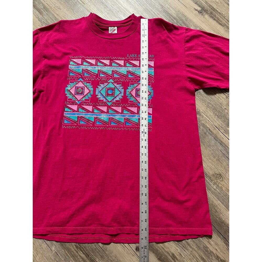 VTG Lake Amistad T-Shirt Men's Size XL Single Stitch Made In USA Jerzees Travel - Picture 3 of 8